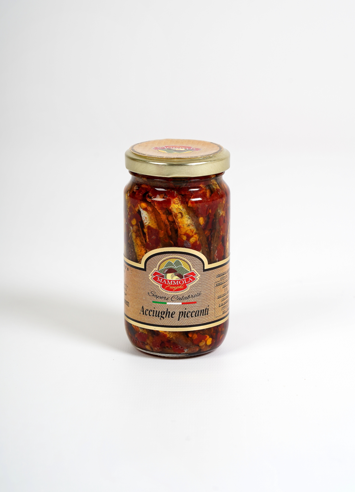 Acciughe piccanti ml 212 "