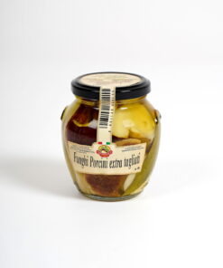 Funghi Porcini Tagliati extra Testa Rossa in OLIO DI OLIVA