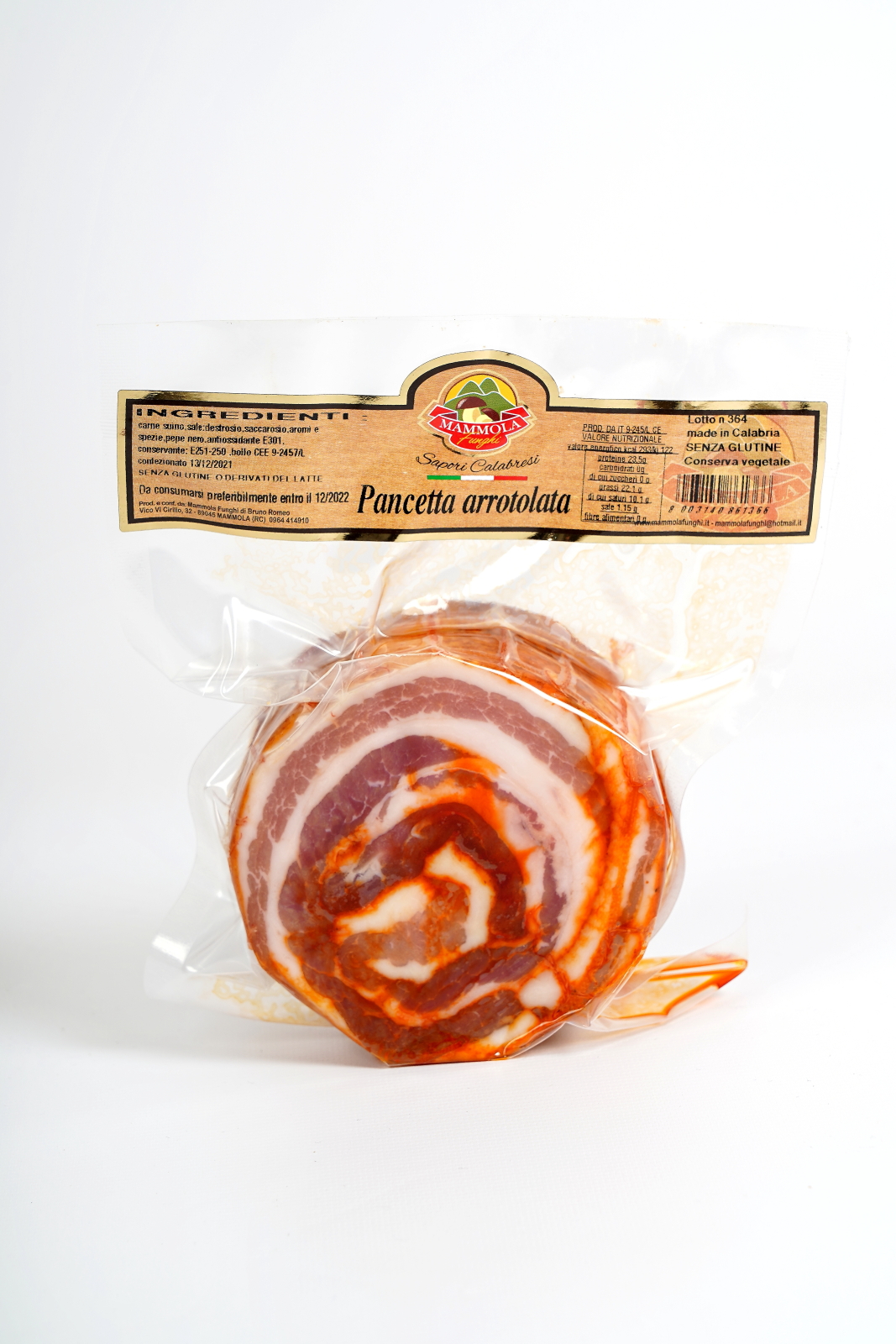 Pancetta Arrotolata Calabrese