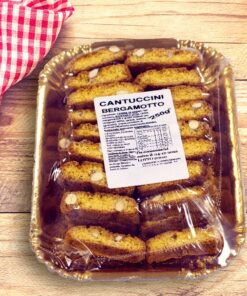 Cantuccini al bergamotto 250g