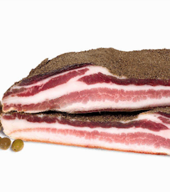 Pancetta tesa Piccante e Dolce
